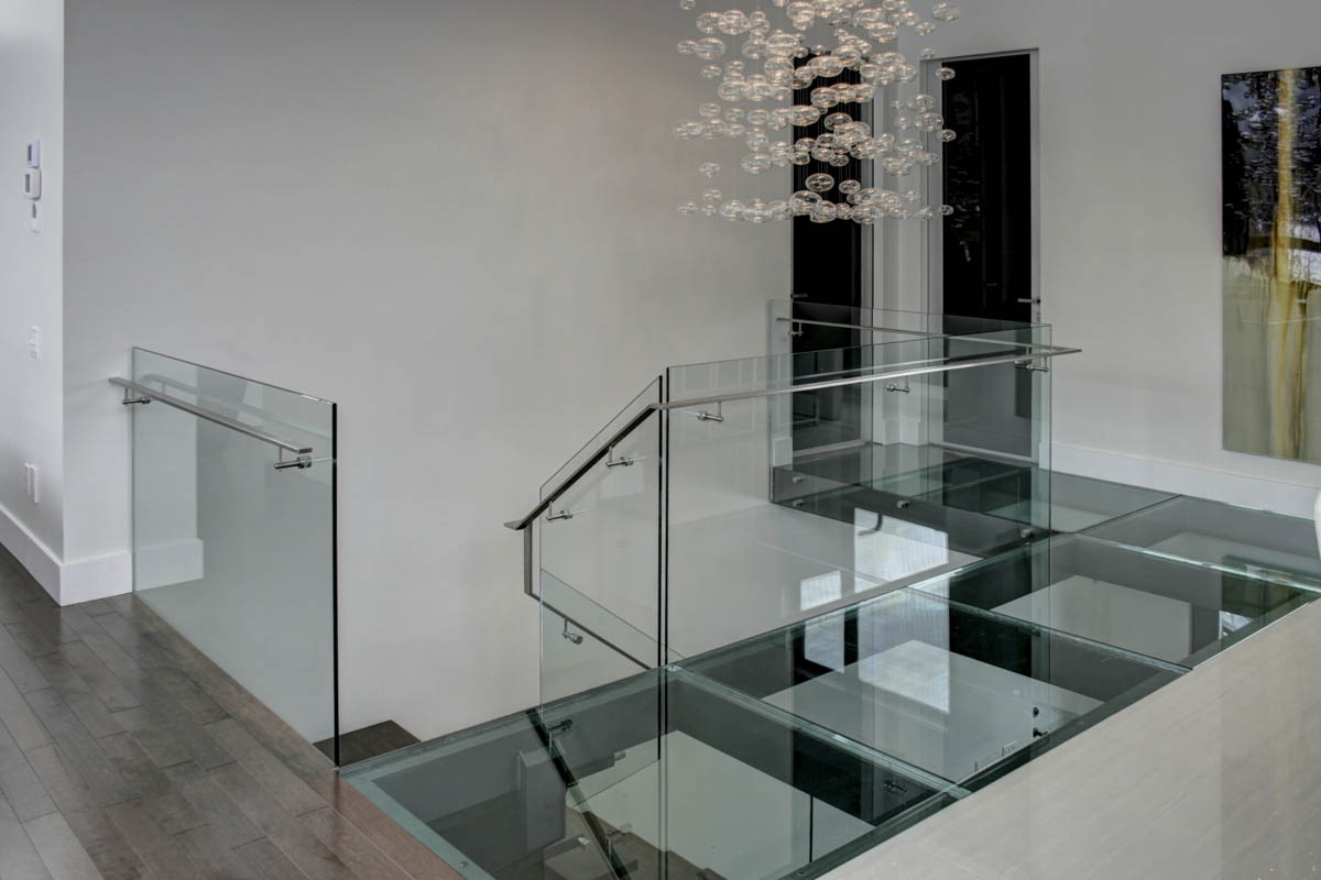 Ограждение из стекла