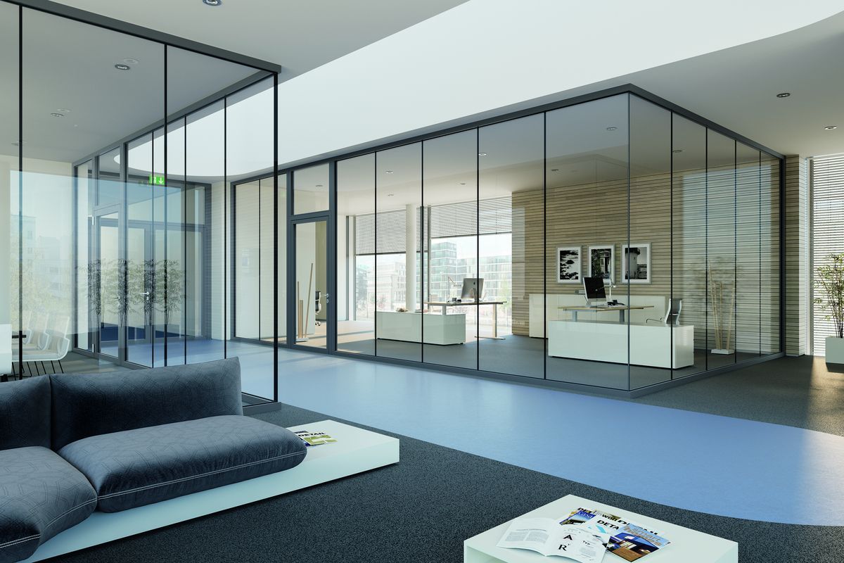 Стеклянная стена