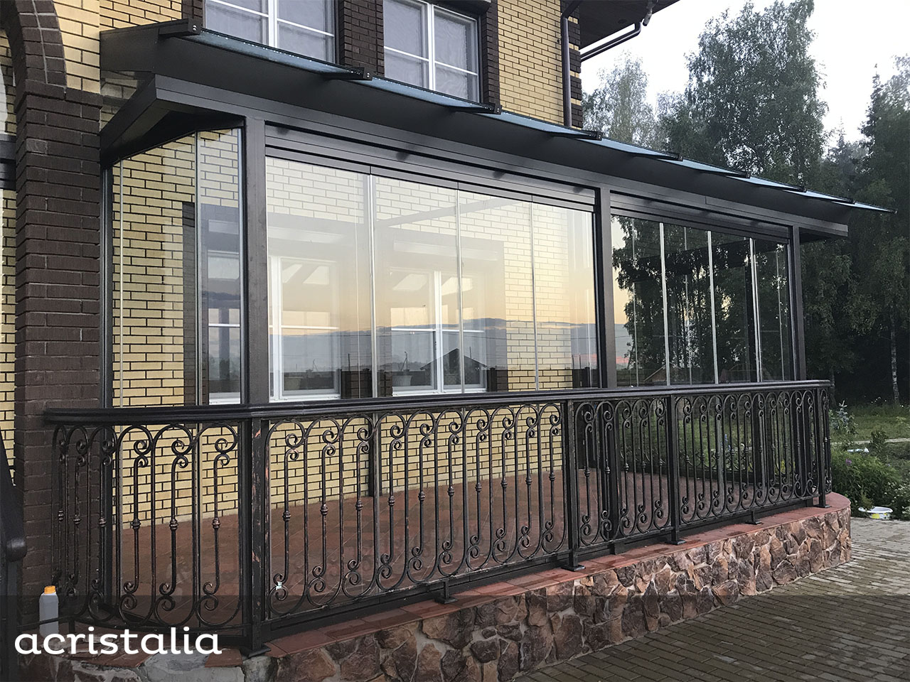 Акристалия остекление без рам