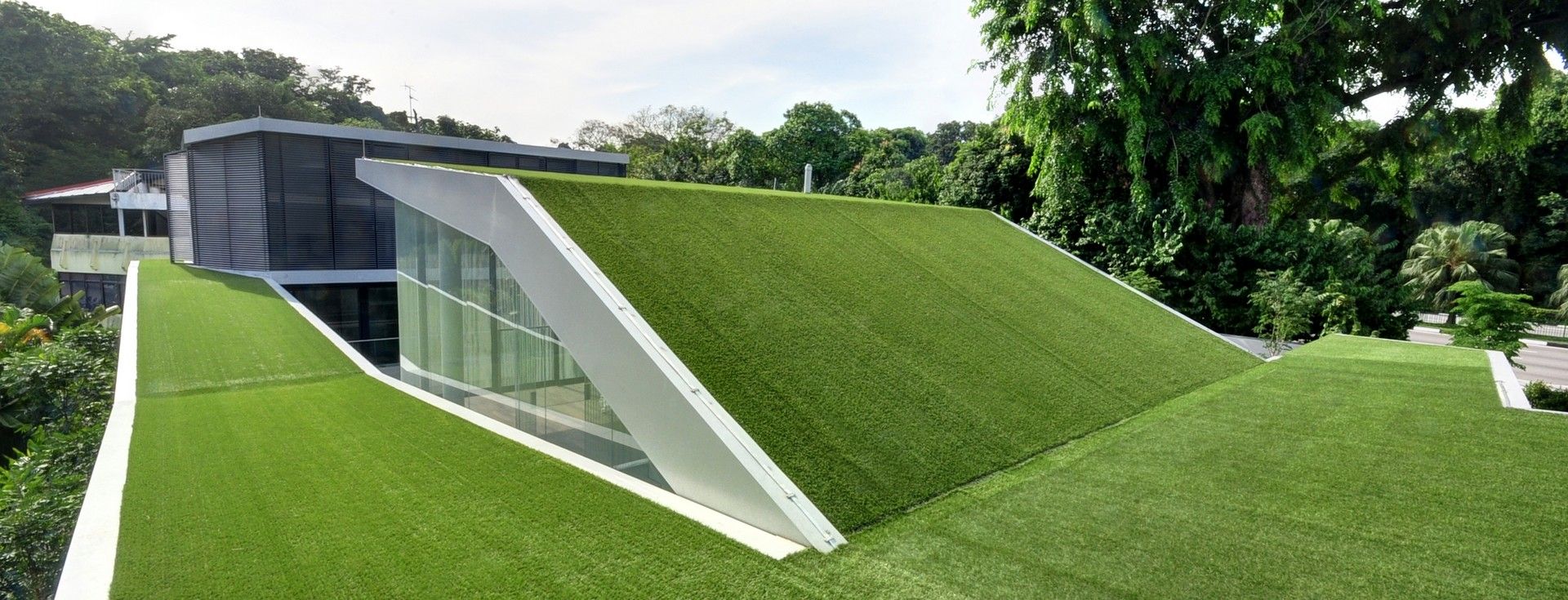 Устройство зелёной кровли