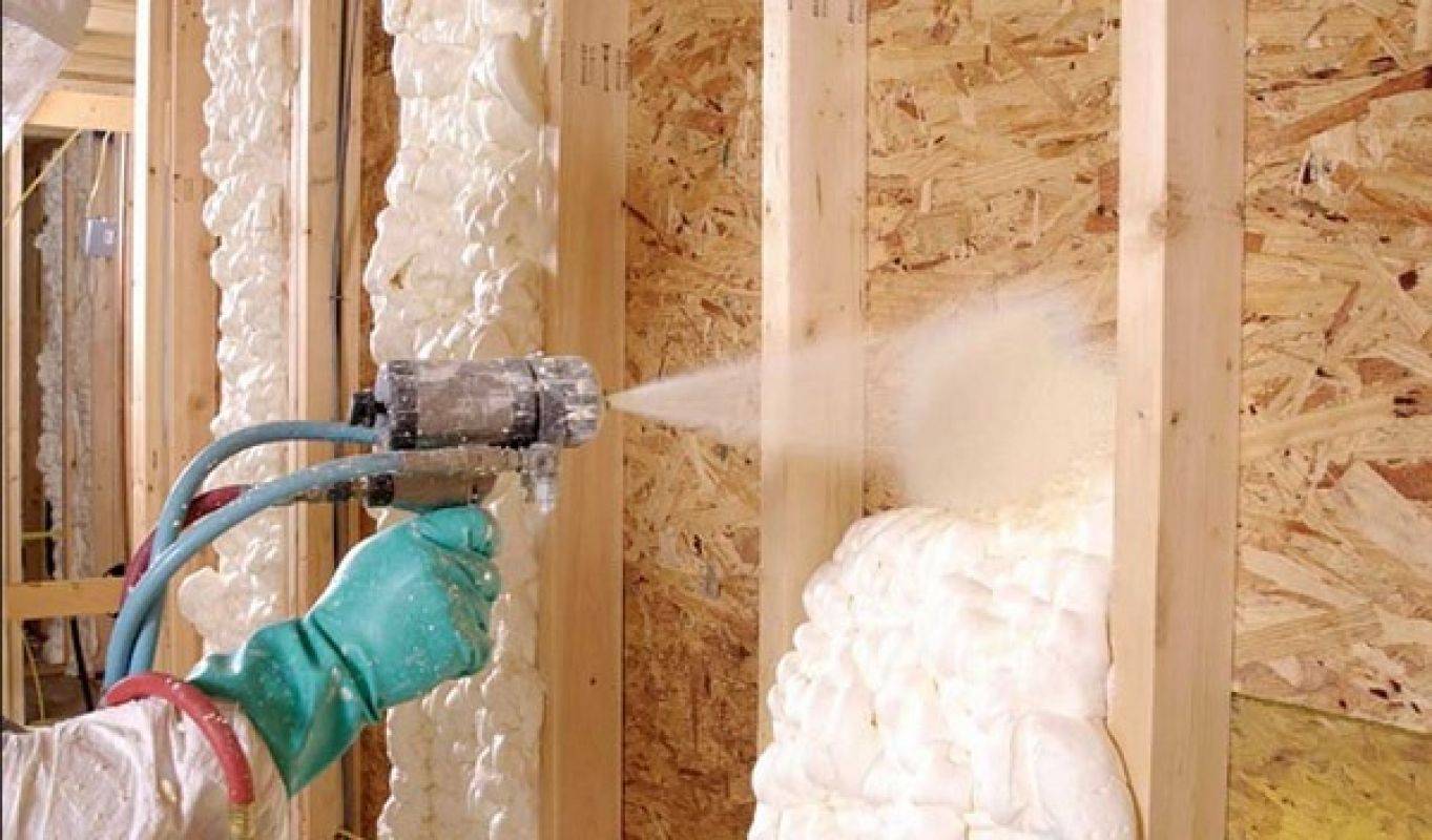 Напыляемый утеплитель